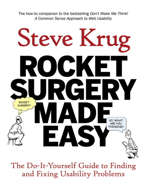 Rocket Surgery made easy by Steve Krug