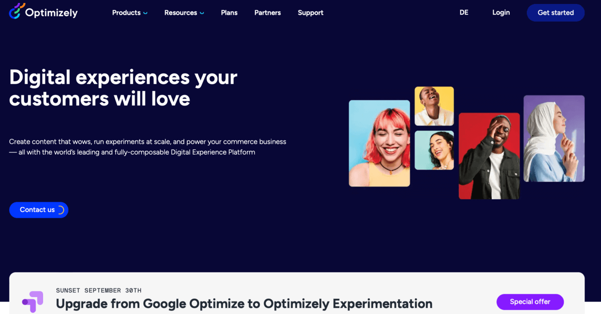 Optimizely is a decent user testing tool with a free trial available.