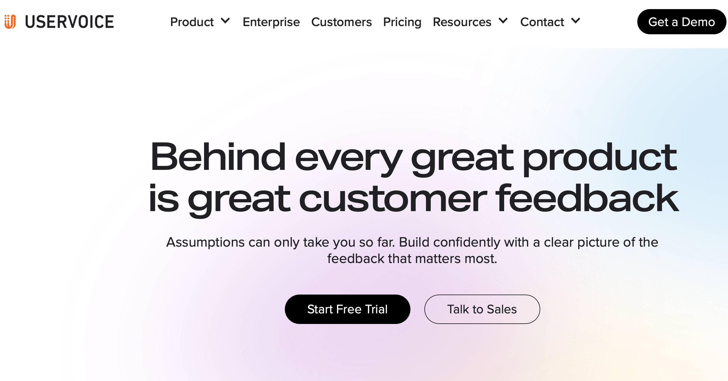 UserVoice - Tool to Collect and Track Customer Feedback on Your Website