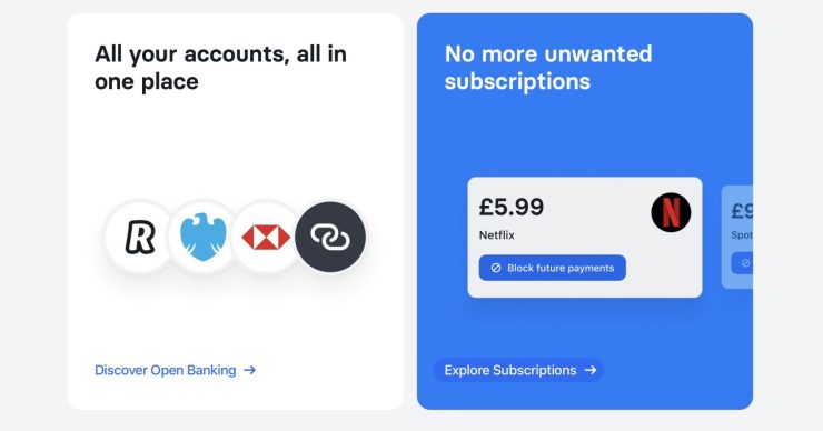Revolut provides a great example of data visualization in fintech ux design 