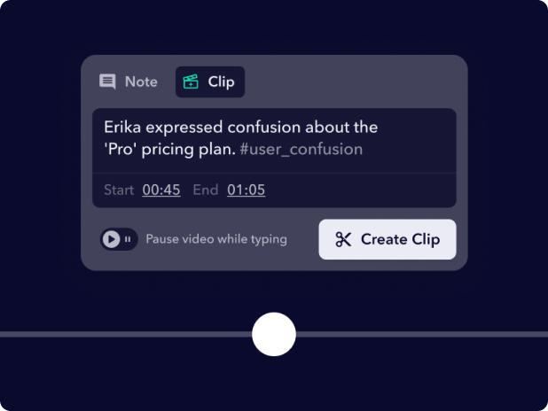Clips in usage